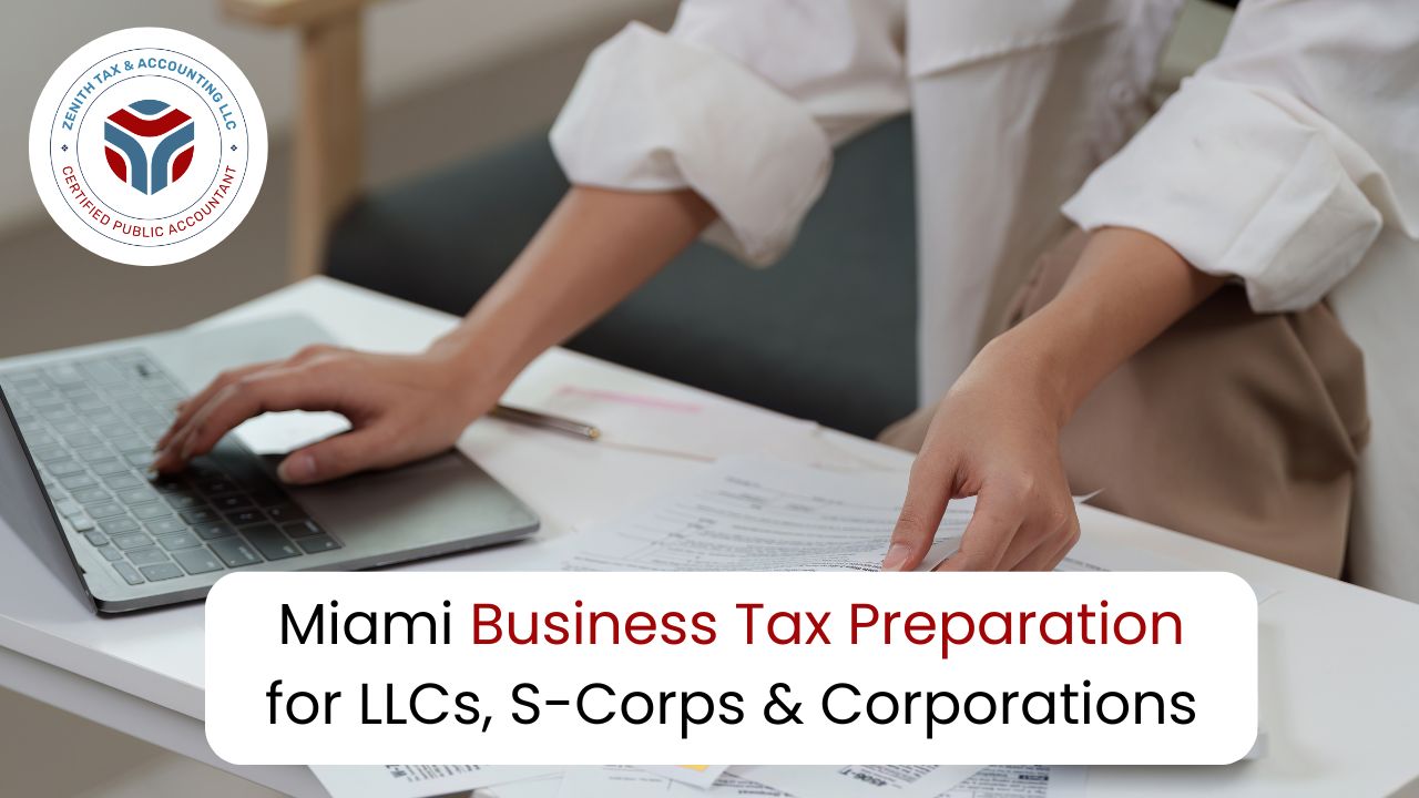 Miami Business Tax Preparation