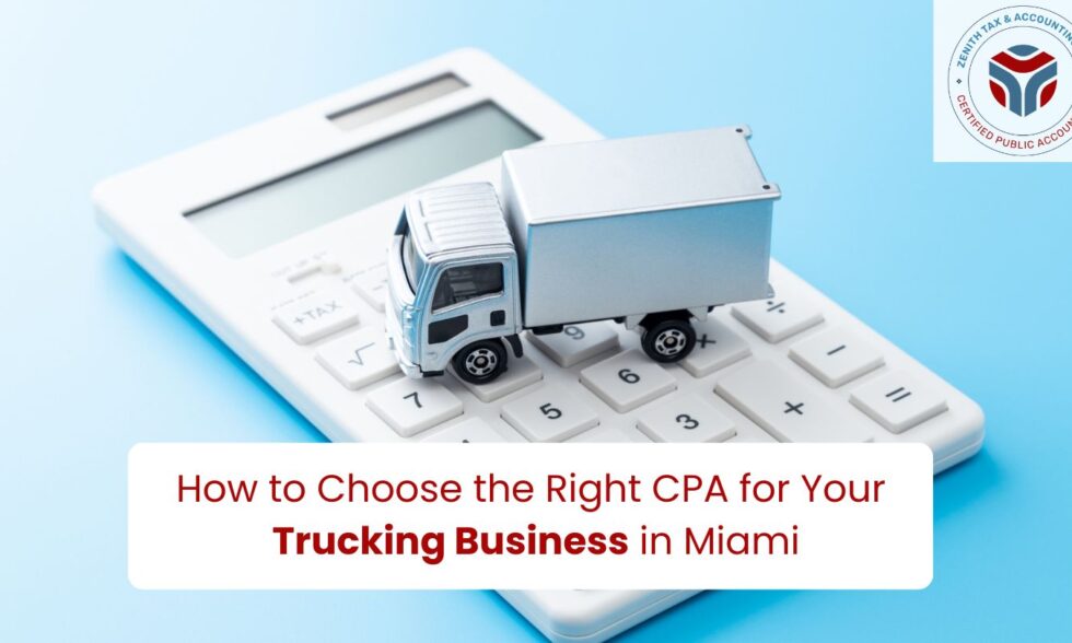 CPA for trucking business in Miami