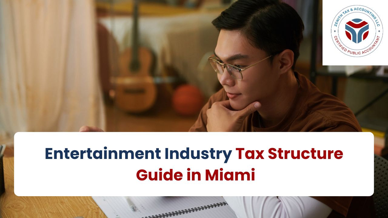 Entertainment Industry Tax Services in Miami