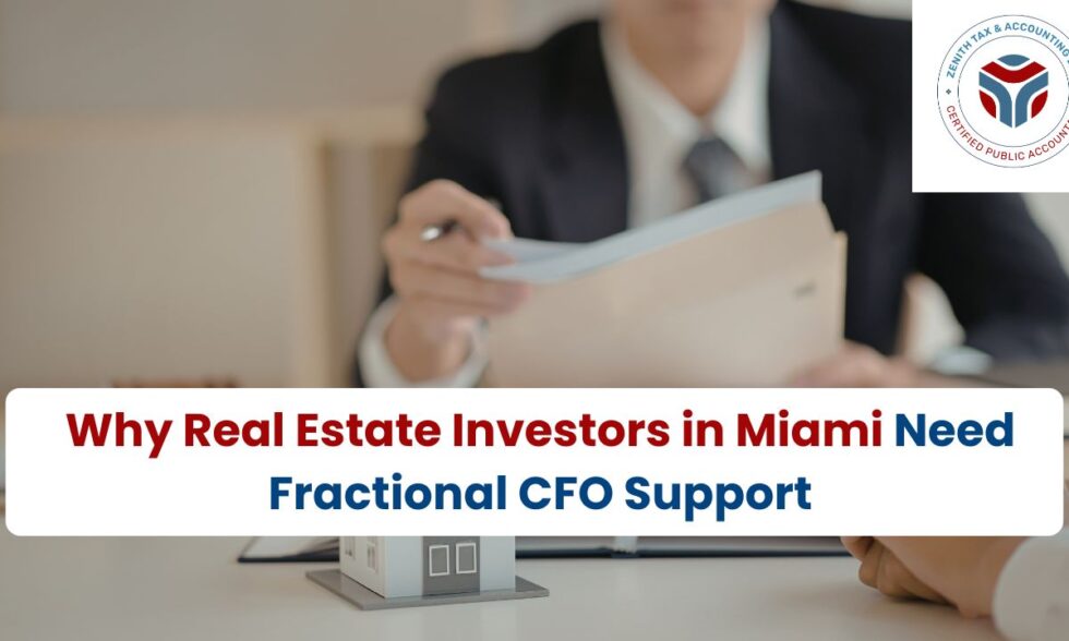 Fractional CFO for real estate investors Miami