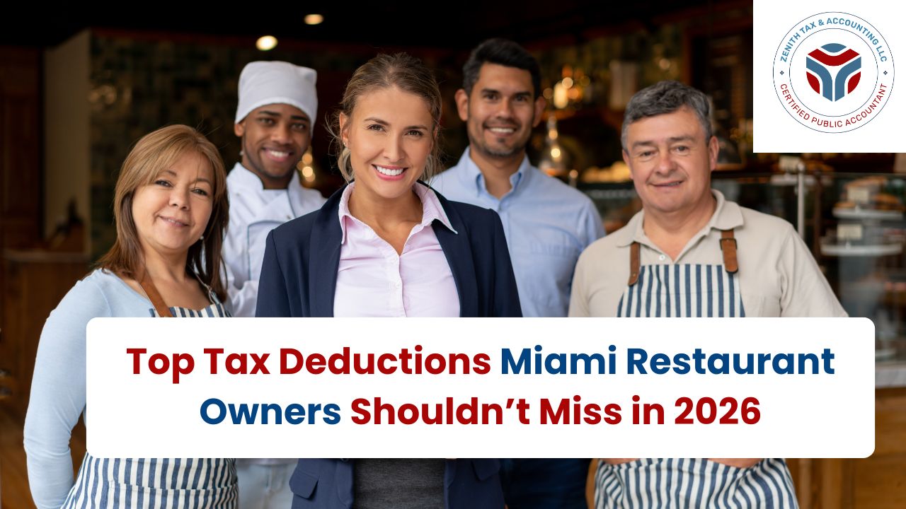 Miami Tax Deductions for Restaurant Owners