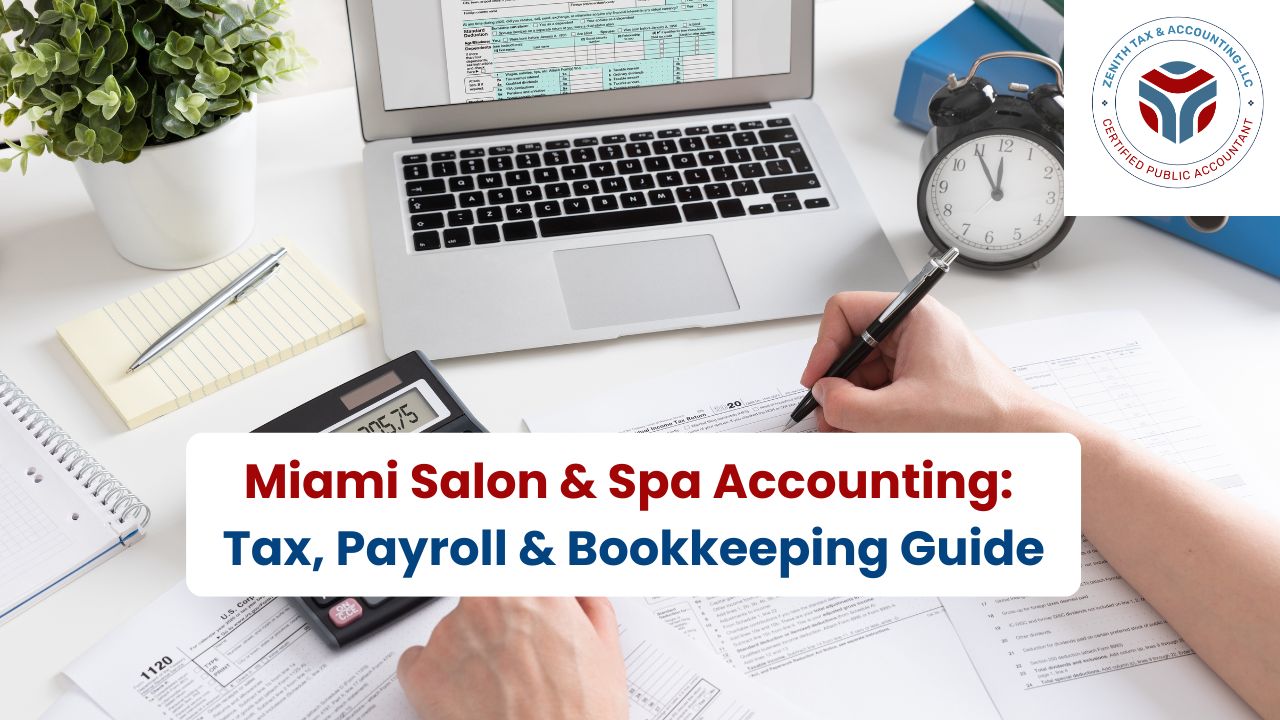 Miami salon accounting
